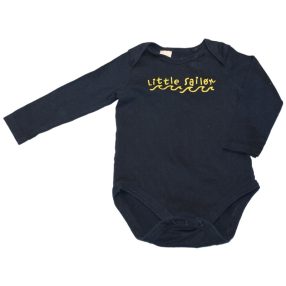 Lupilu, Feliratos, sötétkék, hosszúujjú body