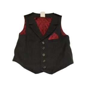 H&M, Bordó zsebkendős, elegáns mellény