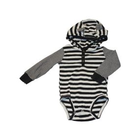 Carter's, Kapucnis, csíkos, hosszú ujjú body