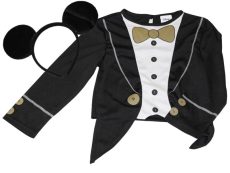 Disney, Mickey egér jelmez, füles fejdísszel Disney, Mickey egér jelmez, füles fejdísszel