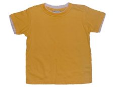 Sárga, duplahatású póló