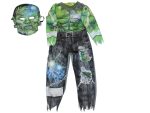   Hallow Scream, Zombi, Frankenstein jelmez, maszkkal, izmosított