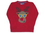 Rebel, Szarvasos, karácsonyi, kötött pulóver