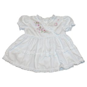   Children collection, Hímzett virágos nyáriruha, alkalmi ruha