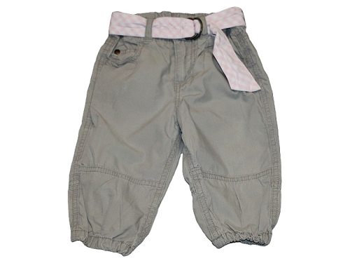 H&M, Drapp nadrág, kockás övvel
