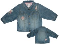 Next, Hímzett, bélelt farmerkabát