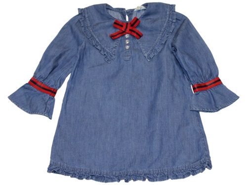 River Island, Masnis, galléros, hosszú ujjú farmerruha