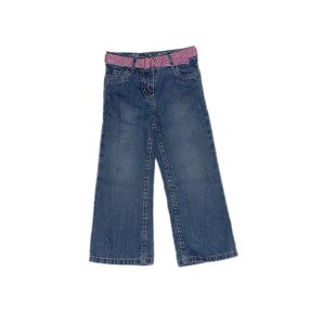 Denim, Farmernadrág, rózsaszín övvel