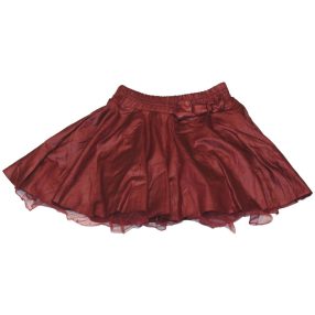 Holi Kids, Bordó, bőrhatású szoknya