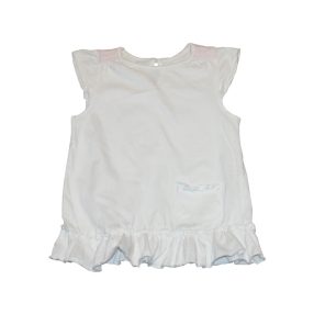 Mothercare, Fehér, fodros póló