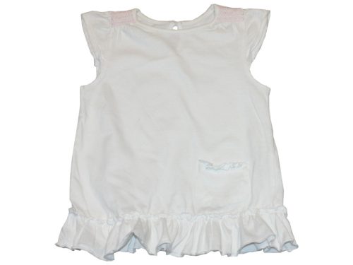 Mothercare, Fehér, fodros póló