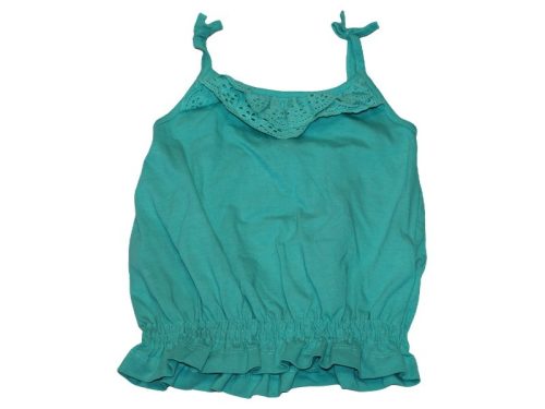 Debenhams, Csipkés, türkizzöld top