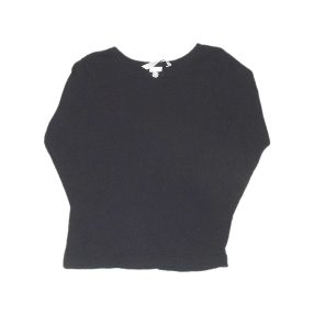H&M, Fekete, bordás anyagú felső