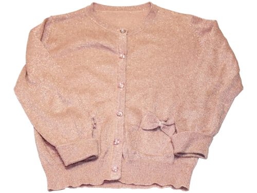 Matalan, Csillogós, rózsaszín, finomkötött kardigán