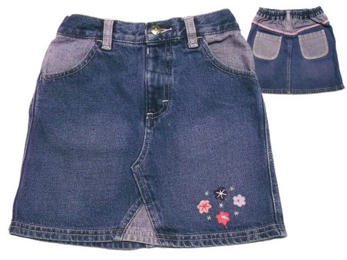 Denim, Hímzett farmerszoknya
