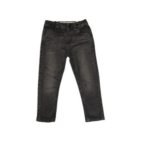 Denim, Fekete, koptatott, skinny farmernadrág