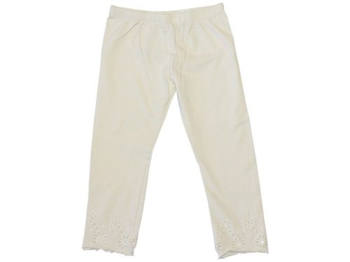 Marks&Spencer, Törtfehér, csipkés aljú legging