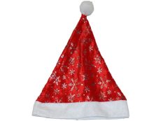 Hópelyhes télapó sapka