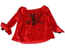 Kalózlány jelmez, felső