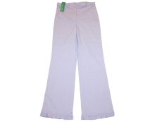 Benetton, Lila, fodros nadrág, ÚJ