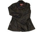 Fekete, vízlepergetős kabát