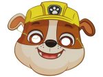 Paw Patrol, Mancs őrjárat, Rubble papír maszk, ÚJ