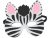 Zebra álarc, ÚJ