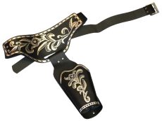 Díszes fegyvertartó öv