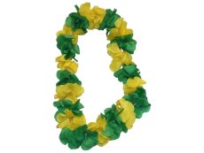 Zöld-sárga hawaii virágfüzér