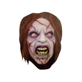 Halloween harisnya álarc, zombi nő, ÚJ